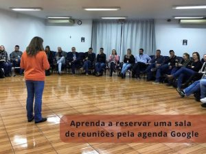 Aprenda a reservar uma sala de reuniões pela agenda Google