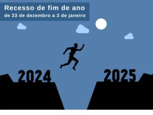 Recesso de fim de ano vai de 23 de dezembro a 3 de janeiro