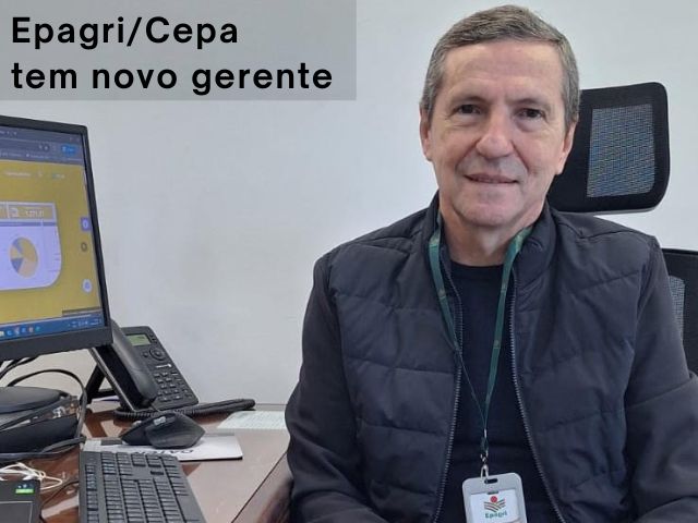 Novo gerente assume a Epagri/Cepa