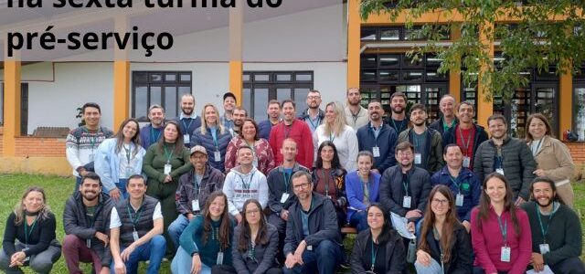 Sexta turma do pré-serviço encerra fase de capacitação coletiva com alegria e empolgação