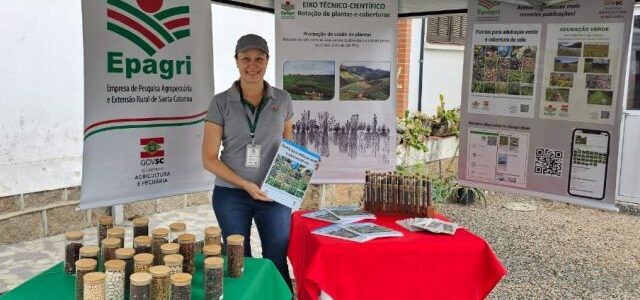 Juliane Justen assume gestão do Centro de Treinamento da Epagri em Agronômica