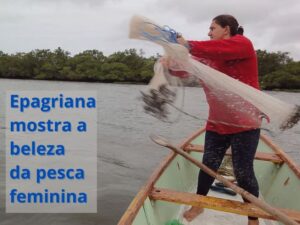 Extensionista Rose Gerber mostra beleza da pesca feminina em exposição fotográfica