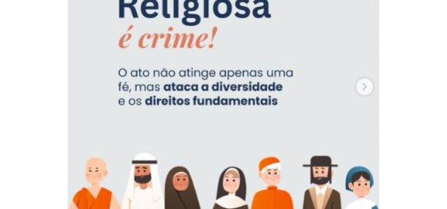 Intolerância religiosa é crime