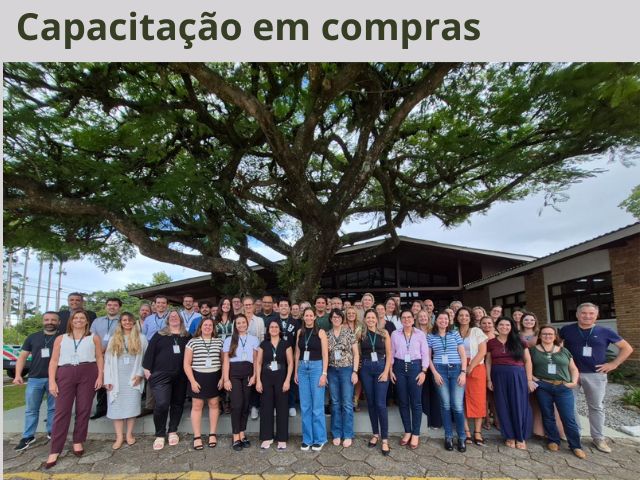 Capacitação qualifica Epagrianos para realização de compras